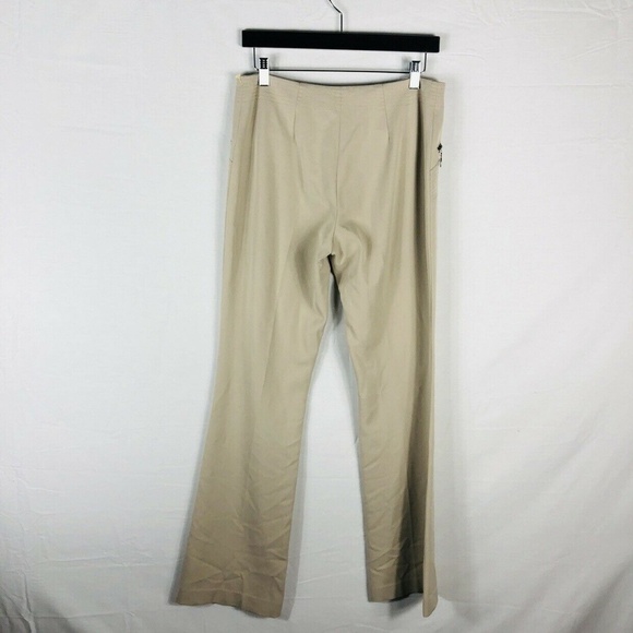 Cache Beige Tan Wide Leg Dress Pants Work Career - Picture 2 of 3